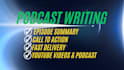 write SEO optimized podcast show notes with timestamps