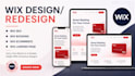 design wix website, wix website redesign, wix website design
