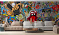 design custom mural wall art, graffiti and creative wall murals