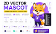 create character mascot rive, lottie animations web and app