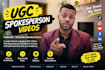 create native ugc video content for tiktok and instagram ads