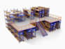 design warehouse racking layout, storage plan and logistics facility cad