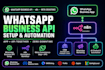 whatsapp cloud API business automation n8n coexistence meta verification setup