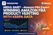 hunt 3 winning amazon fba product with keepa data