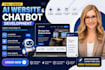 create wix ai chatbot for customer questions lead capture booking html website