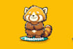 design unique cartoon animal mascot logo