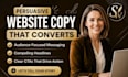 write engaging website copy, website content and SEO copywriting