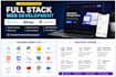 build a full stack web app using react, django and python