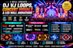 create dj vj loops, concert visuals for roe visual, absen, hap, dxv led walls