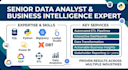 do data analysis using sql, power bi and excel