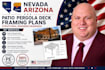 nevada arizona patio pergola deck framing plans structural engineer drawings