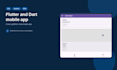 build cross platform mobile app using flutter and dart