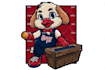 draw a cartoon logo, mascot, character