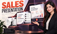 design a persuasive sales presentation in powerpoint