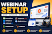 setup everwebinar ewebinar webinajam gotowebinar webinarkit gohighlevel hubspot