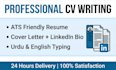 write professional CV, resume and urdu typing expert