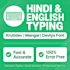 do fast hindi and english tying work krutidev mangal