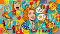 make a pop art design