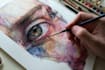 draw watercolor portrait art