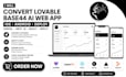 convert lovable ai base44 replit website to ios android app capacitor play store
