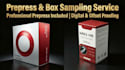 create dielines, prepress files, and supply box samples