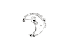 design unique laughing golfer logo