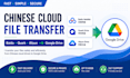 transfer files from baidu quark and aliyun to google drive
