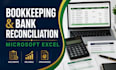 do bookkeeping and bank reconciliation in excel