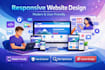 create a responsive and user friendly website