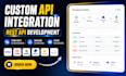 do custom API integration third party and rest API development