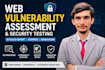 perform web vulnerability assessment and security testing with a detailed report