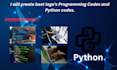 do fast and accurate coding and logo designing