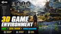 create 3d game environment and level design in unity 3d
