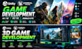 build 2d or 3d mobile game development as unity game developer and ue5 developer