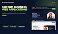build a custom business web application