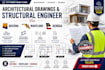 do architectural draw, structural engineer stamp for arizona maryland georgia