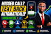 build gohighlevel missed call text back and lead follow up automation