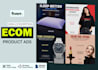 design high converting ecommerce product ads
