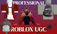 roblox ugc accessories wearable 3d model clothing blender