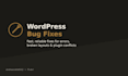 fix wordpress errors, bugs and website issues