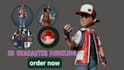 do 3d character modeling, stylized game character, rigging and 3d film animation