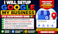 set up google business profile and fix gmb suspension issues