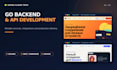 develop a go backend API and integrations