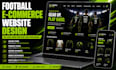 design football tournament or league website