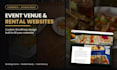 design a website for your event space or rental business in wordpress