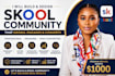 setup skool community ghl, skool course creation skool online community manager