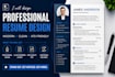 design a professional resume and CV