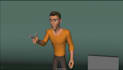 make blender and maya animation with your 3d character