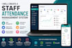 create a staff attendance management system