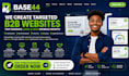 create lead generation base44 online entry seo analysis targeted b2b website